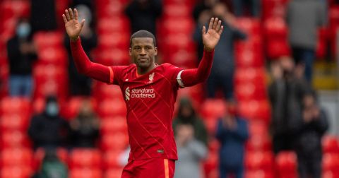 Georginio Wijnaldum has said his goodby to liverpool and joined psg 